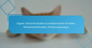 Ingwer: Klinische Studien zu medizinischen Vorteilen, Wirksamkeitsstudien, Dosierungsanalyse